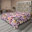 Mauve foncé, multicolore / floral