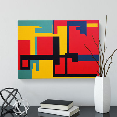 Bauhaus Vol.5 Abstract - Wrapped Canvas