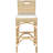 Evins Upholstered Bar Stool with Solid Wood Frame-2138586260