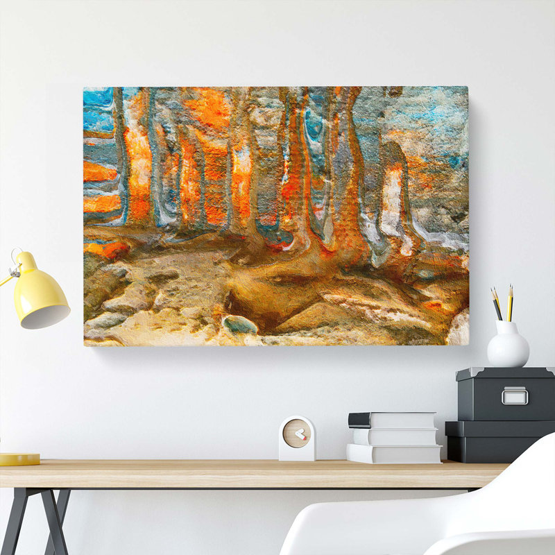 Abstract Art Painting Vol.33 - Wrapped Canvas, 50cm H x 76cm W x 3cm D