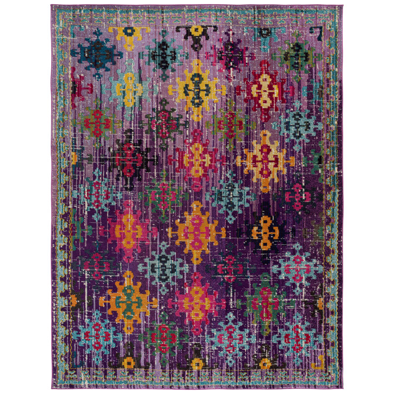 Isabea Performance Geometric Rug, Rectangle 8' x 10'
