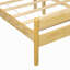 Grand lit de style traditionnel avec tête et pied de lit, lit en bois de pin avec cadre de lit renforcé-131128788-131128791