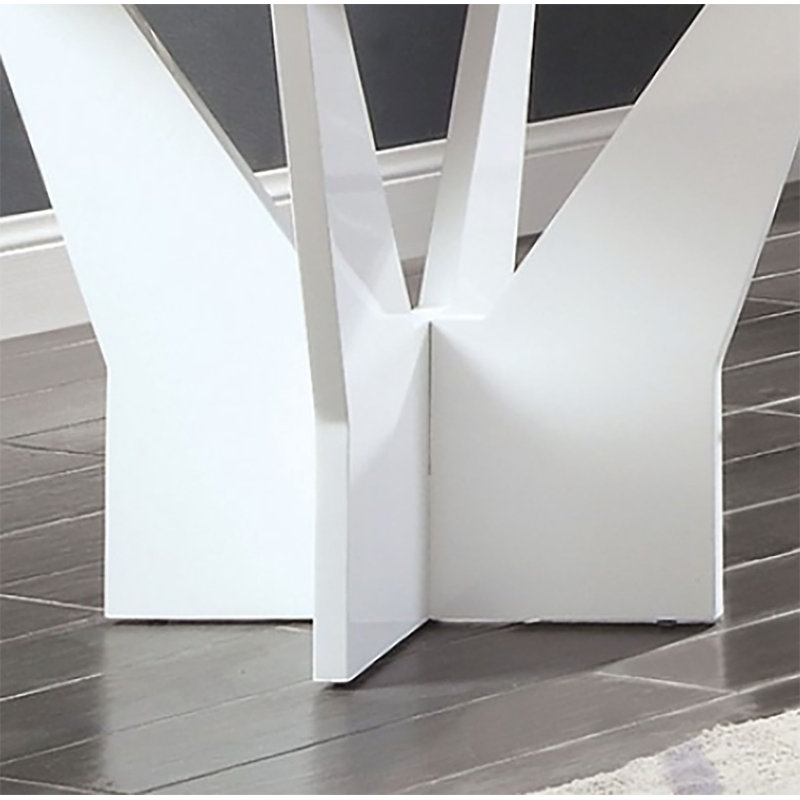 Table de bout Catting, Blanc