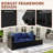 3 -Person Rattan Patio Safo With Cushions-244056554-244056557