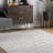 Azarian Geometric Diamond Handmade Tufted Wool Ivory/Black Rug-297324575