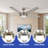 Kylani 54'' Ceiling Fan with LED Lights