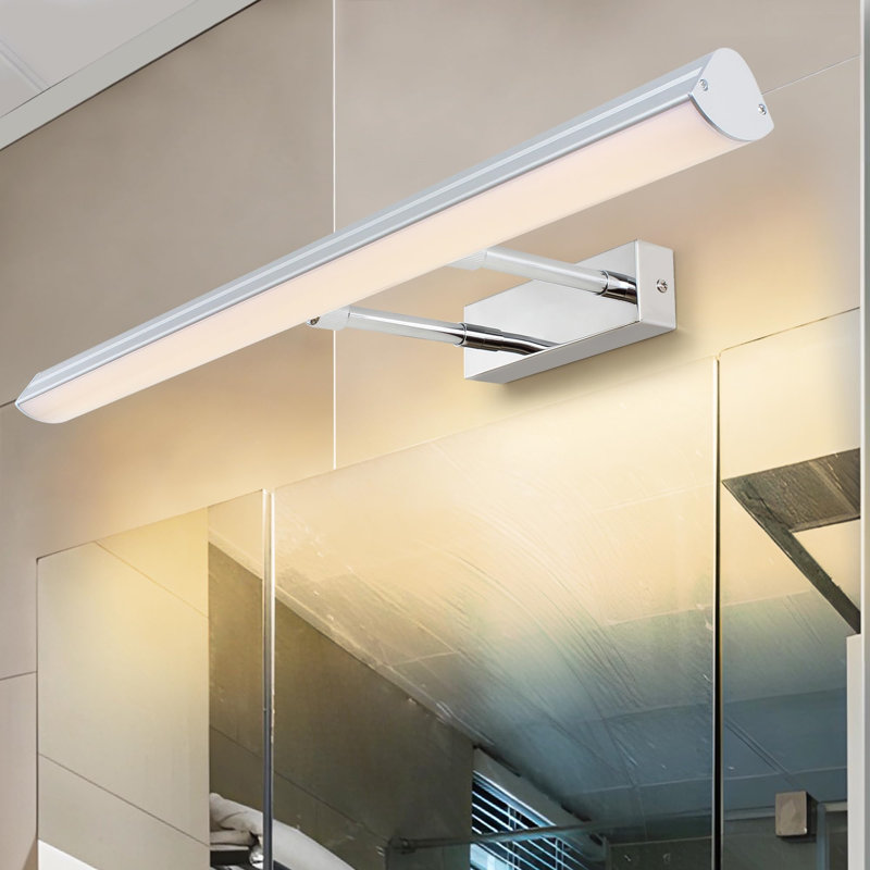 Dajauna Chrome Swing Arm Sconce