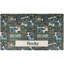 Personalized Pet Bowl Placemat, Feeding Mat For Dog & Cat - Absorbent Material & Waterproof Backing-70503840-70503973