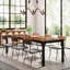 Unfinished Metal Base Dining Table-957534976-957534978