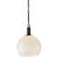 Luminaire suspendu dôme moyen avec verre opale-2078969047