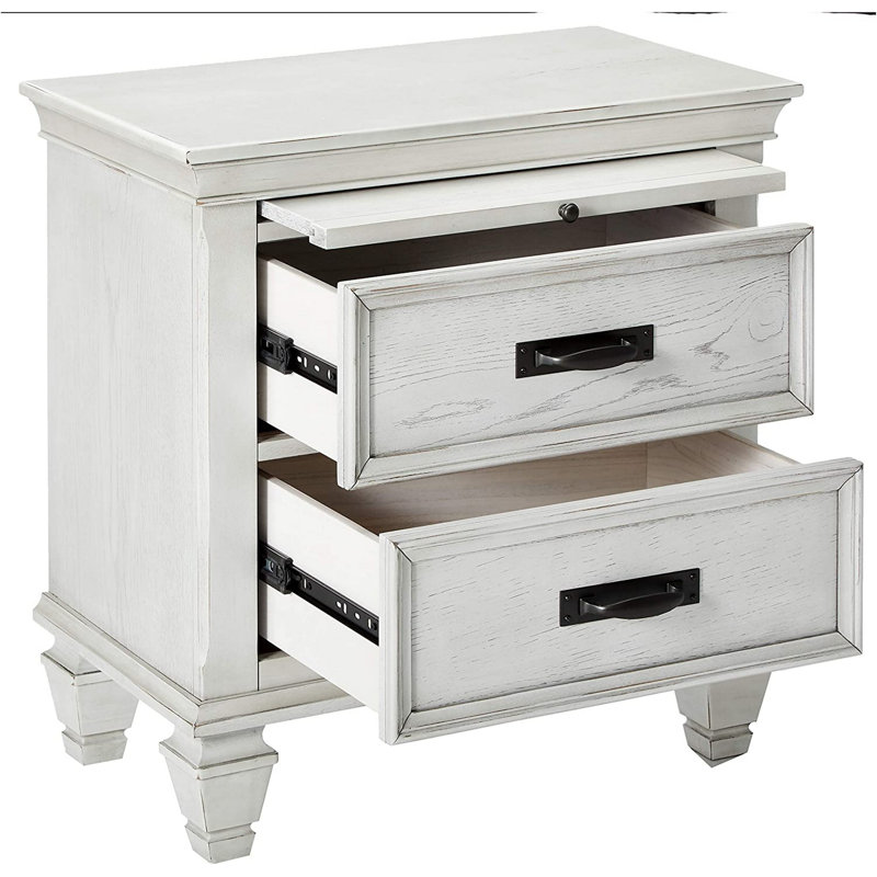 Clemen 28'' W Solid Wood Nightstand