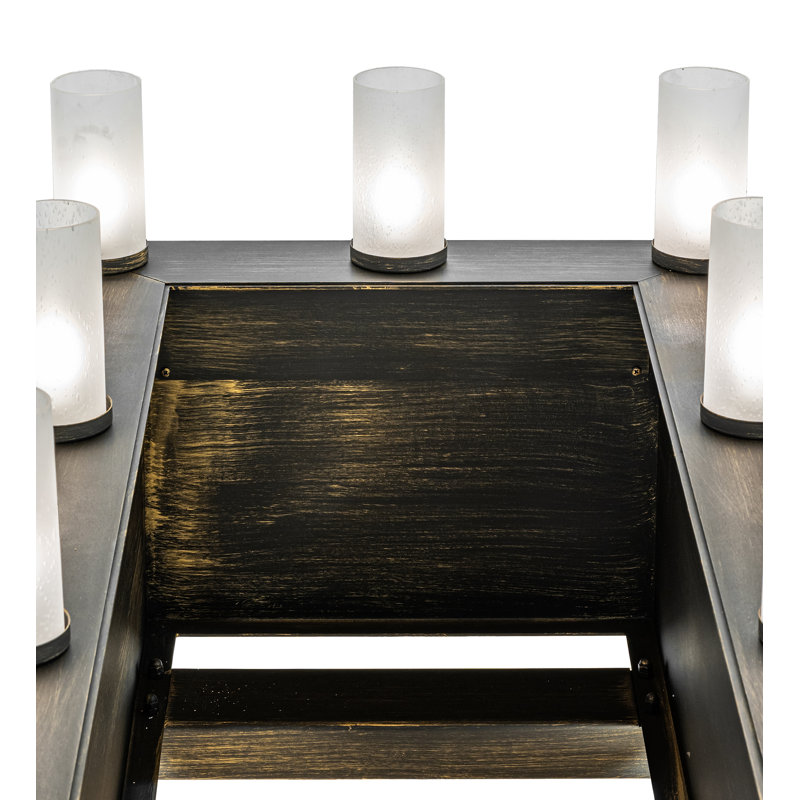 Lustre oblong 90 lumières 16 po Quadrato