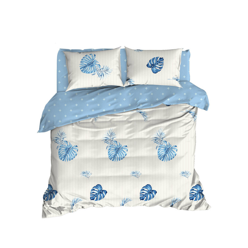 Ensemble de housse de couette 100% coton 3 pièces Irona