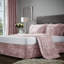 Crushed Velvet Elasticated Divan Base Wrap-66223033-66223035