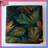 Tropical Foliage Pattern Quilted Bedspread All Sizes-129084597