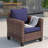 Aser 5 - Person Patio Conversation Set with Cushions-391037385-391037384