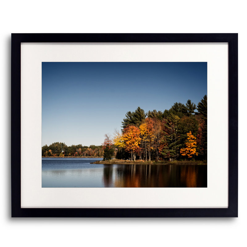 October In Maine Print by Tom Kostes, 16" H x 20" W