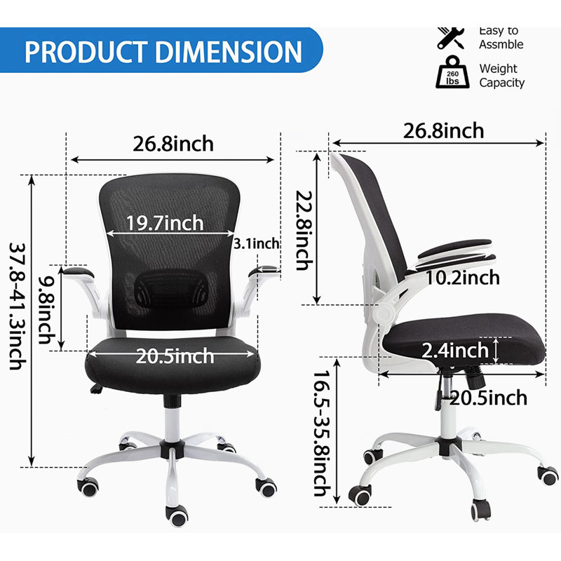 Chaise de travail en filet