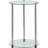 Beckett Glass End Table with Shelf-20718557