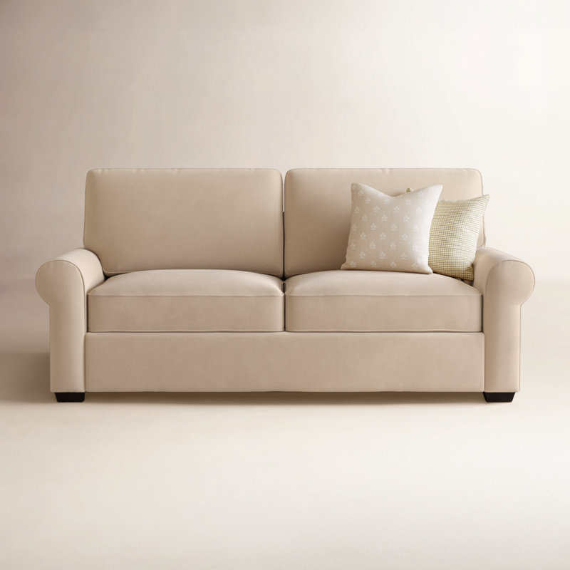 Porter 83.5'' Upholstered Sofa, Bayou Off White Canvas
