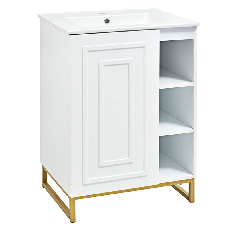 Ensemble de meuble-lavabo moderne pour petit espace