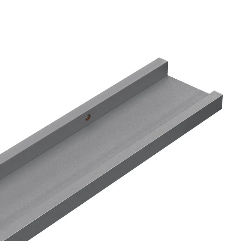 Gracelan 2 Piece Picture Ledge Wall Shelf, Grey, 3 cm H x 115 cm W x 9 cm D