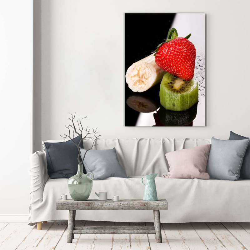 Fruits - Wrapped Canvas Print