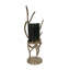 Ouragan de table en verre 17,5 po