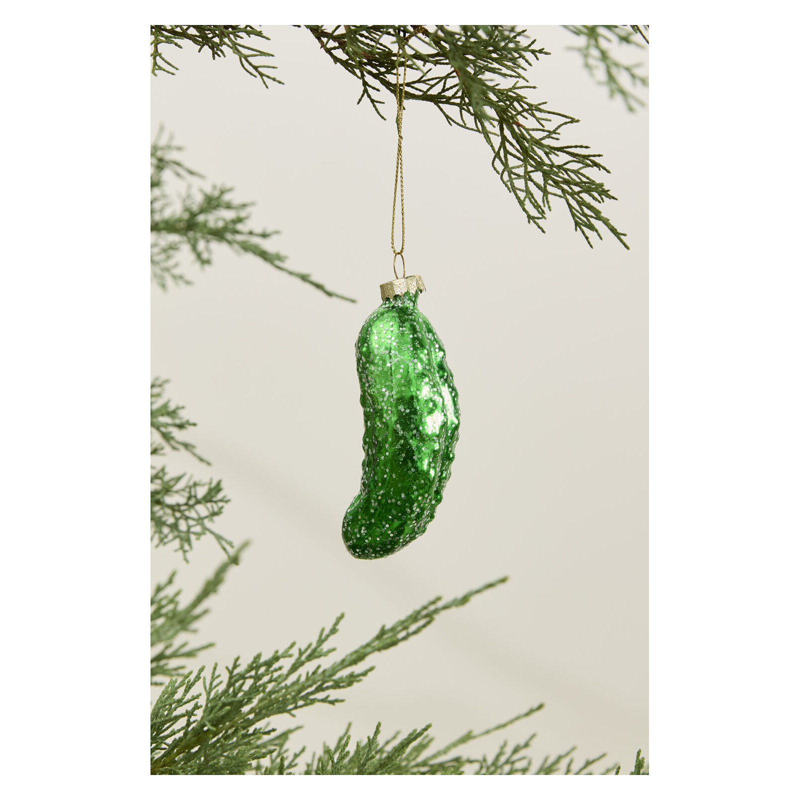 Pickle Ornament 1.25"x 3.5"