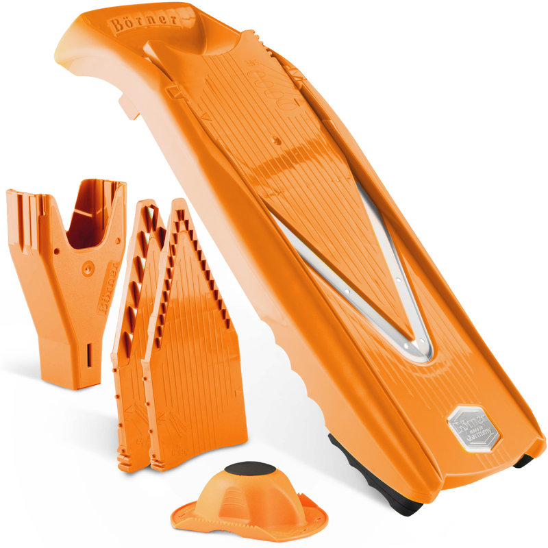 Börner V-5 Power Line Mandoline, Starter Set, Orange