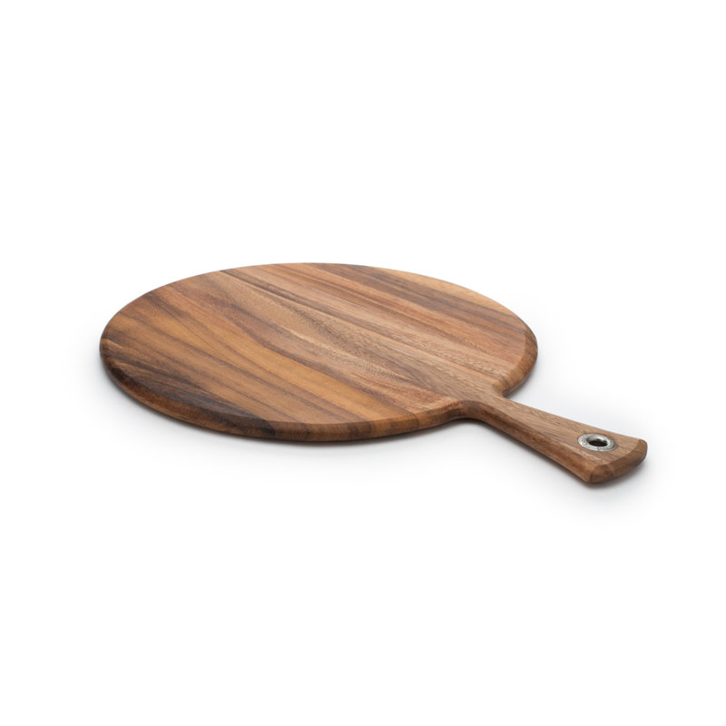 Medium Acacia Wood Round Paddle Board with Handle