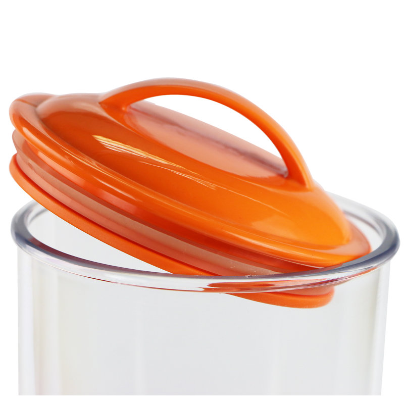 Reston Lloyd 2.25 QT Spaghetti Kitchen Canister, Orange