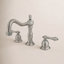 Kingston Brass Heritage Two-Handle 3-Hole Deck Mount Widespread Bathroom Faucet with Brass Pop-Up Drain