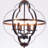 6 - Light Dimmable Geometric Chandelier