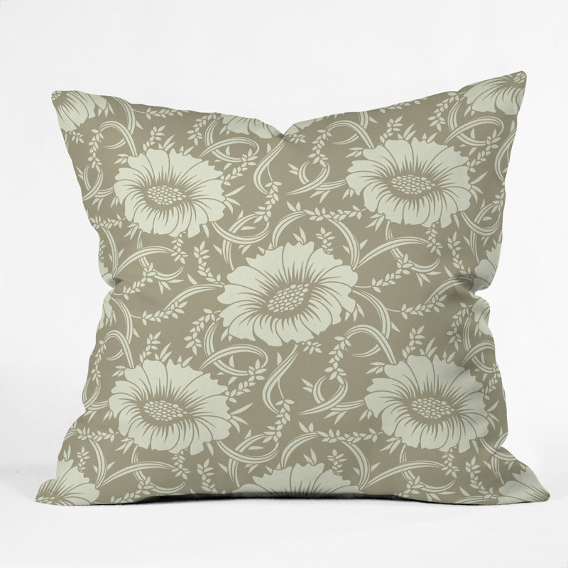 Coussin en polyester Floral Dream, 20 po x 20 po