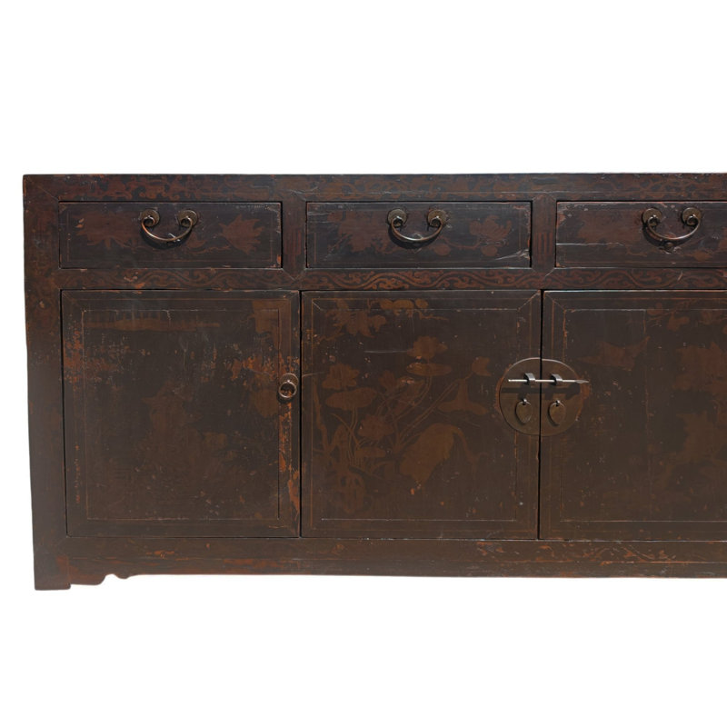 75.2 in. W Solid Wood Sideboard