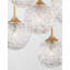 5 - Light Brushed Gold Cluster Pendant