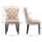 DY-TN1296S-LN-CREAM 20.3'' H Tufted Faux Leather Upholstered Side Chair-100752890