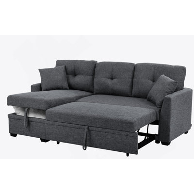 Modular Sleeper Sectional Sofa With Storage