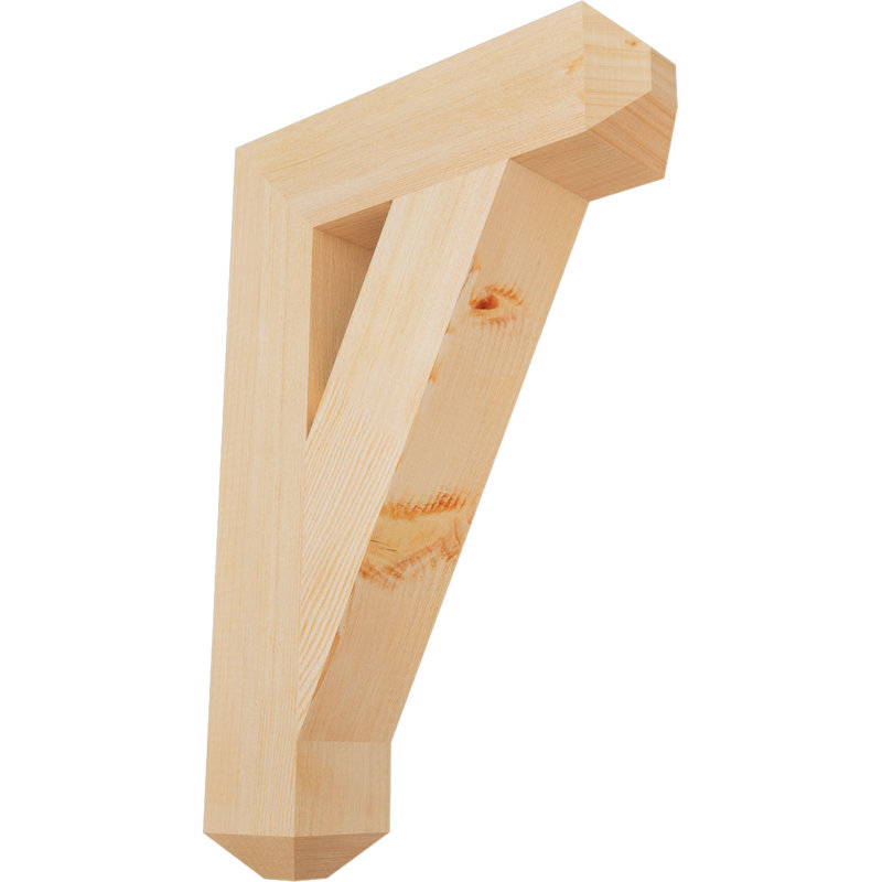 Support pour artisan traditionnel, Douglas (lisse), 24" H x 4" W x 16" D