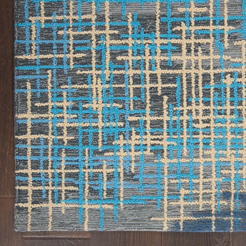 Williamsburg Abstract Hand Woven Area Rug, Rectangle 236 x 397cm