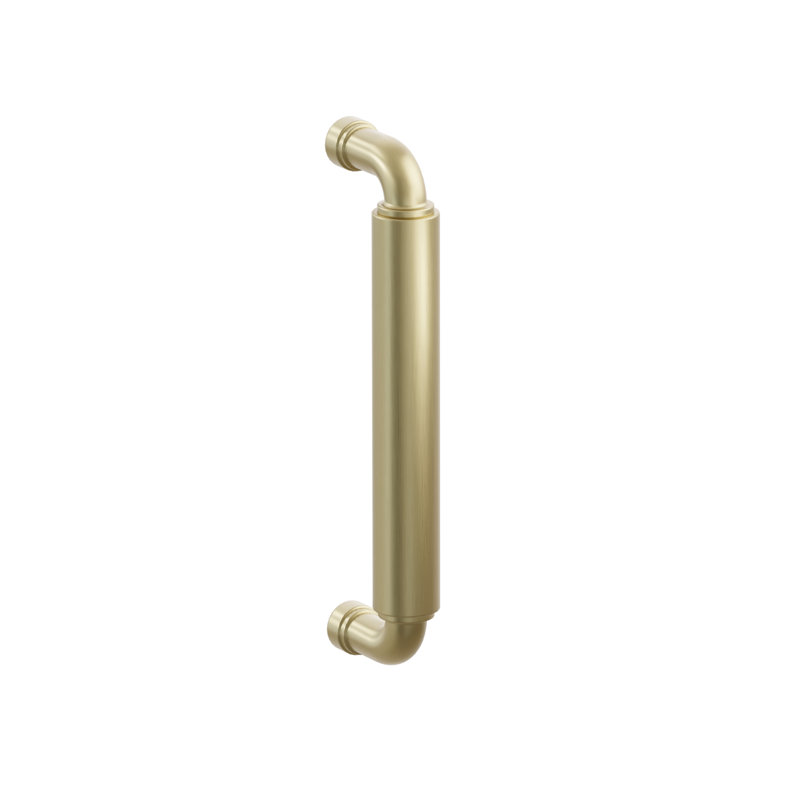 Poignée de porte Concealead 8 po C-C, US4, Laiton satiné