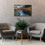 «Last Light At Bass Harbor Head» par Rick Berk, art mural sur toile, 40 po x 26 po