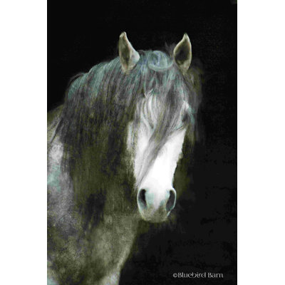 «Gypsy Vanner Mystique», impression sur toile tendue