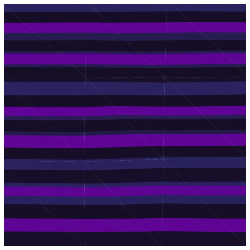 Coussin Stripes, 20 po x 20 po