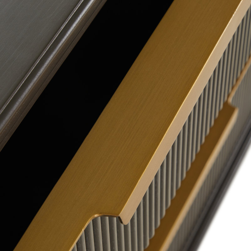 Riggs Chest - Dark, Sesame Black, Stained Brass