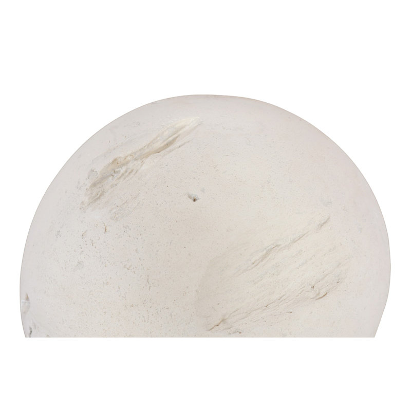 Roman Stone Cast Root Floor Ball, Small