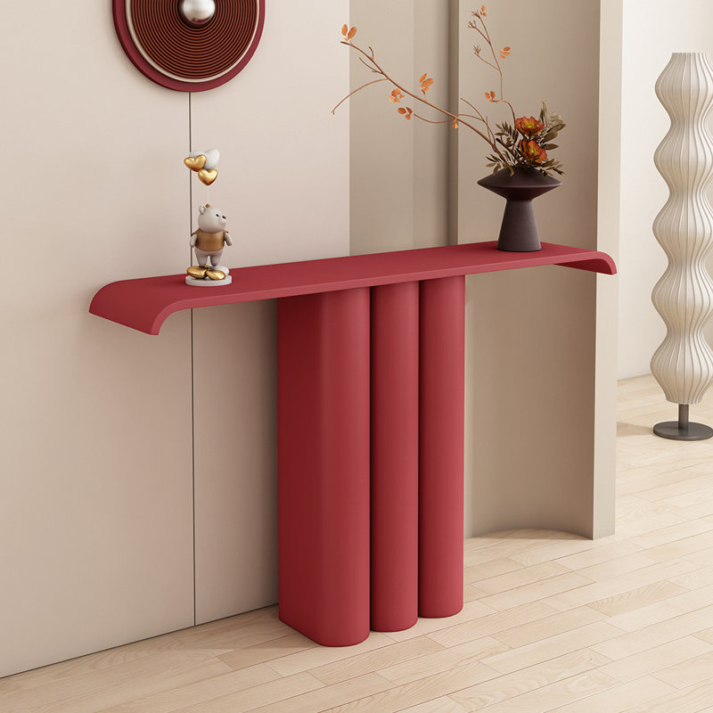 Console minimaliste moderne, H 33,5 po x l 51,2 po x P 13,8 po