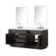 Ensemble de meuble-lavabo double 72 "avec miroir-82319364-112730829