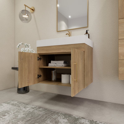Morenobath 30'' Single Bathroom Vanity with Top | Wayfair